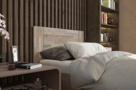 Hledáte kvalitní postel, se kterou budete spokojeni roky? Už nehledejte. Postel Amien s jednoduchým a praktickým plným čelem je ta správná volba.