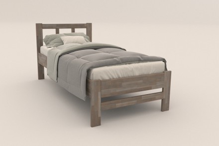 Milujete vůni dřeva? Pak je tato celomasivní postel perfektní volbou pro vás, jelikož je postavena z nejkvalitnějších dřevin buku a dubu.