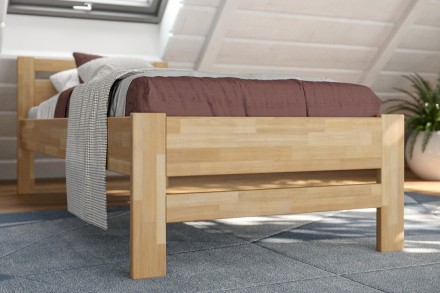 Postel Emily je velmi oblíbené jednolůžko, které se bude hodit do dětského pokoje i ložnice. Dokonalá vůně dřeva navodí v místnosti úžasnou atmosféru, která bude pro spánek ideální