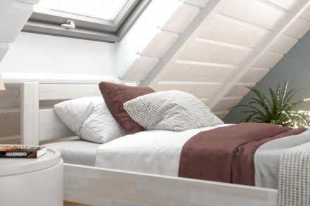 Postel Emily je velmi oblíbené jednolůžko, které se bude hodit do dětského pokoje i ložnice. Dokonalá vůně dřeva navodí v místnosti úžasnou atmosféru, která bude pro spánek ideální