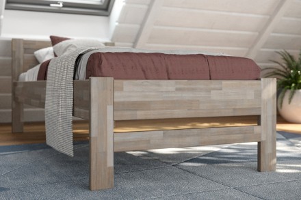 Postel Emily je velmi oblíbené jednolůžko, které se bude hodit do dětského pokoje i ložnice. Dokonalá vůně dřeva navodí v místnosti úžasnou atmosféru, která bude pro spánek ideální