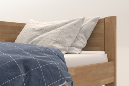 Vícegenrační postel z těch nejlepších možných materiálů byla vyrobena precizně. Pokud hledáte postel, která vám vydrží desítky let, tak je celomasivní postel Amelia to správné řešení.