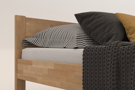 Vícegenrační postel z těch nejlepších možných materiálů byla vyrobena precizně. Pokud hledáte postel, která vám vydrží desítky let, tak je celomasivní postel Amelia to správné řešení.