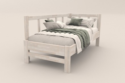 Milujete vůni dřeva? Pak je tato celomasivní postel perfektní volbou pro vás, jelikož je postavena z nejkvalitnějších dřevin buku a dubu.