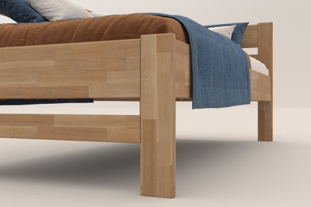 Vybíráte postel, která Vám vydrží několik desítek let? S celomasivní postelí Wanda dosáhnete svého cíle.