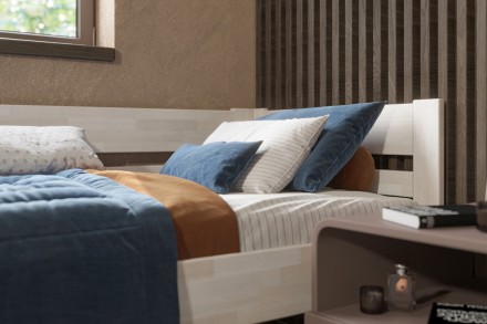 Vybíráte postel, která Vám vydrží několik desítek let? S celomasivní postelí Wanda dosáhnete svého cíle.