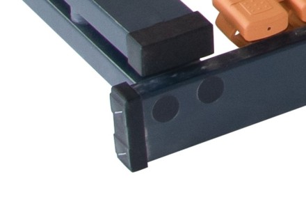 Pevný rošt se 7 anatomickými zónami a 42 lamelami.