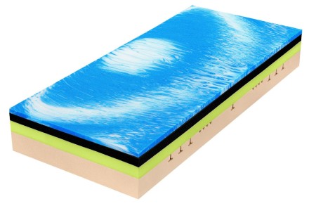 Dva pocity tuhosti - 2 a 3 | Pěnová matrace | Výška 28 cm | Nosnost 150 kg | Záruka 10 let