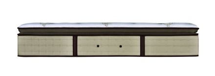 Luxusní 39 cm vysoká pružinová matrace Stearns & Foster Pillow Top.