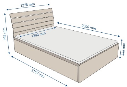 Jedná se o celomasivní postel z dubu či buku, a právě dřevo vnese do každé ložnice nenapodobitelnou vůni a harmonii přírody.
