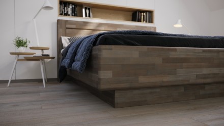 Představujeme zázrak moderního designu a trvanlivého řemeslného zpracování v podobě postele Siena.