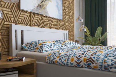 Robustní masivní postel Sion K2 bude důstojnou dominantou vaší ložnice, do které přinese útulnost i komfort.