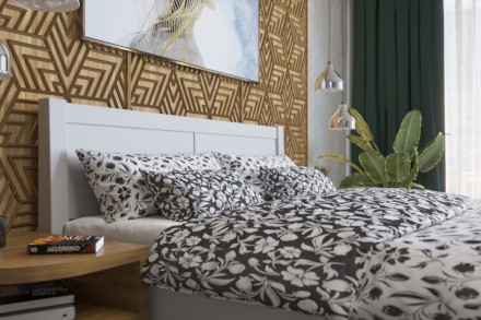 Robustní masivní postel Sion K3 bude důstojnou dominantou vaší ložnice, do které přinese útulnost i komfort.