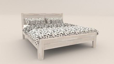 Robustní masivní postel Sion K3 bude důstojnou dominantou vaší ložnice, do které přinese útulnost i komfort.