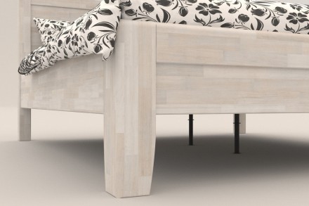 Robustní masivní postel Sion K3 bude důstojnou dominantou vaší ložnice, do které přinese útulnost i komfort.