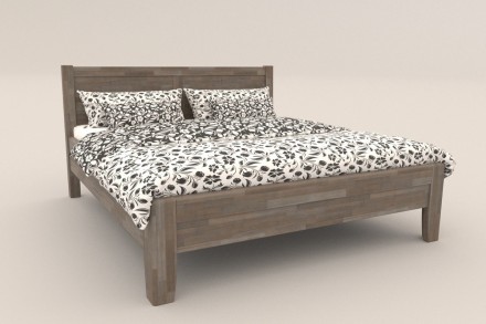 Robustní masivní postel Sion K3 bude důstojnou dominantou vaší ložnice, do které přinese útulnost i komfort.