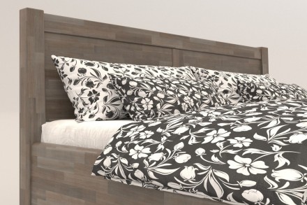 Robustní masivní postel Sion K3 bude důstojnou dominantou vaší ložnice, do které přinese útulnost i komfort.