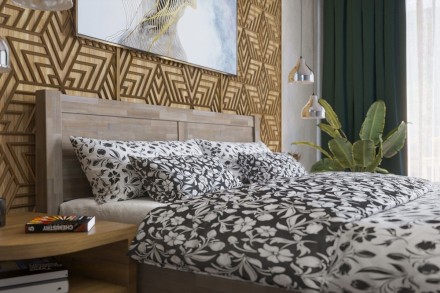 Robustní masivní postel Sion K3 bude důstojnou dominantou vaší ložnice, do které přinese útulnost i komfort.