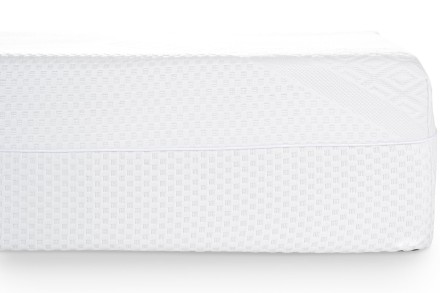 Ergonomicky tvarovaná pěnová matrace Lilac s technologií chladivého gelu.