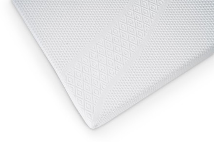 Ergonomicky tvarovaná pěnová matrace Mlily Lilac s technologií chladivého gelu.