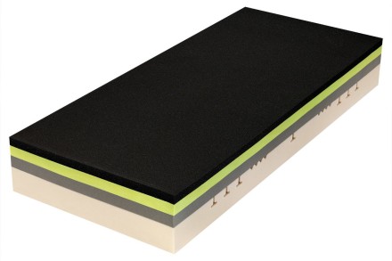 Dva pocity tuhosti - 3 a 4 | Pěnová matrace | Výška 25 cm | Nosnost 150 kg | Záruka 10 let