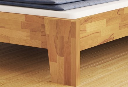 Moderní postel s poutavým designem. Kvalitní zpracování je zárukou klidného spánku, protože vás nebude budit žádné vrzání.