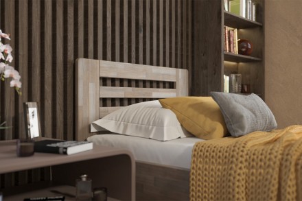 Postel Lola je praktická a pevná celomasivní postel.