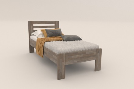 Postel Lola je praktická a pevná celomasivní postel.