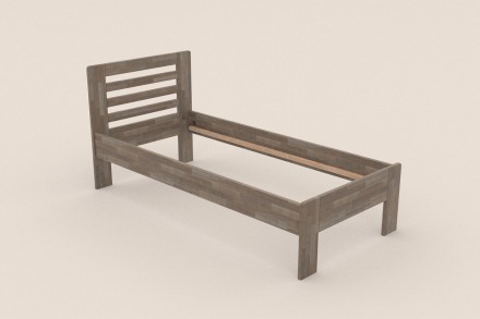 Postel Lola je praktická a pevná celomasivní postel.