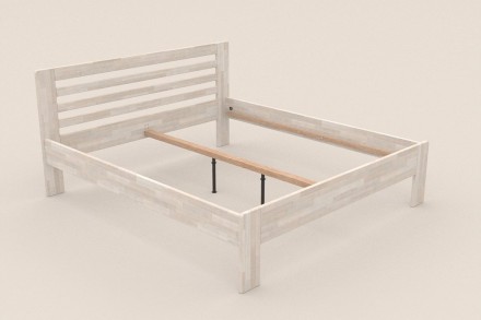 Postel Lola je praktická a pevná celomasivní postel.