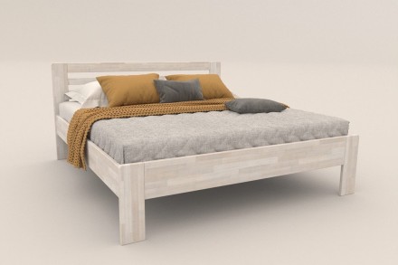 Postel Lola je praktická a pevná celomasivní postel.