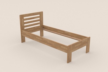 Postel Lola je praktická a pevná celomasivní postel.