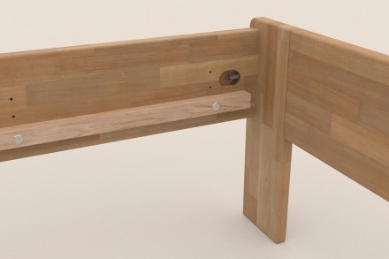 Postel Lola je praktická a pevná celomasivní postel.