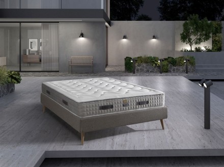 Dva pocity tuhosti - 2, 3 | Pružinová matrace | Výška 25 cm | Nosnost 130 kg | Záruka 12 let