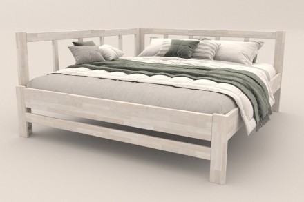 Milujete vůni dřeva? Pak je tato celomasivní postel perfektní volbou pro vás, jelikož je postavena z nejkvalitnějších dřevin buku a dubu.