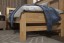 Milujete vůni dřeva? Pak je tato celomasivní postel perfektní volbou pro vás, jelikož je postavena z nejkvalitnějších dřevin buku a dubu.