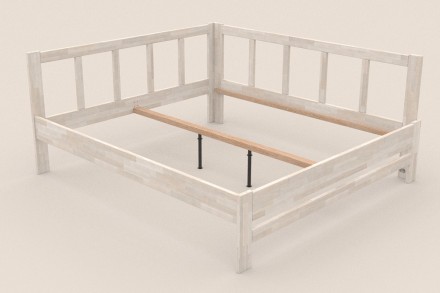 Milujete vůni dřeva? Pak je tato celomasivní postel perfektní volbou pro vás, jelikož je postavena z nejkvalitnějších dřevin buku a dubu.