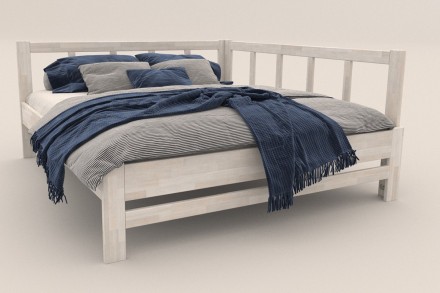 Milujete vůni dřeva? Pak je tato celomasivní postel perfektní volbou pro vás, jelikož je postavena z nejkvalitnějších dřevin buku a dubu.