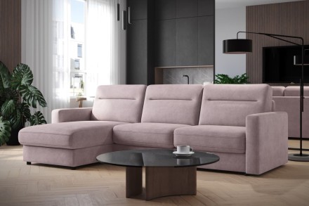 Rozkládací pohovka pro každodenní spaní
Lugano v  nadčasovém designu zaujme
svou jednoduchostí a  elegancí.