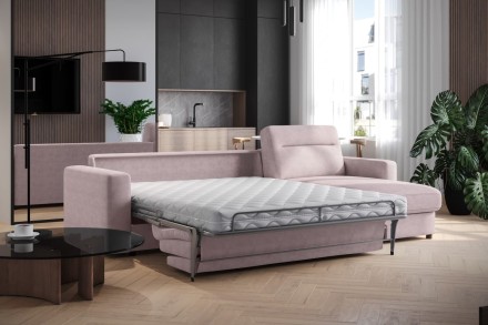 Rozkládací pohovka pro každodenní spaní
Lugano v  nadčasovém designu zaujme
svou jednoduchostí a  elegancí.