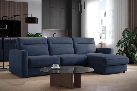 Rozkládací pohovka Lugano v  nadčasovém designu zaujme svou jednoduchostí a  elegancí.
