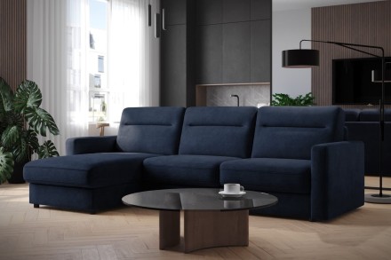 Rozkládací pohovka Lugano v  nadčasovém designu zaujme svou jednoduchostí a  elegancí.