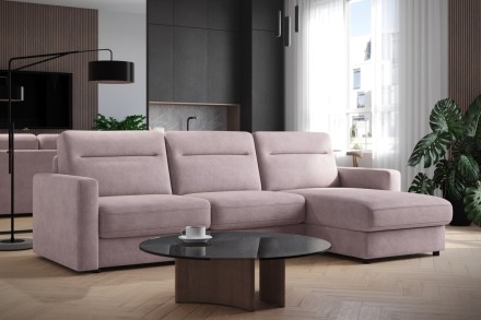 Rozkládací pohovka pro každodenní spaní
Lugano v  nadčasovém designu zaujme
svou jednoduchostí a  elegancí.