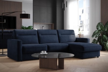 Rozkládací pohovka Lugano v  nadčasovém designu zaujme svou jednoduchostí a  elegancí.