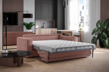 Rozkládací pohovka pro každodenní spaní
Lugano v  nadčasovém designu zaujme
svou jednoduchostí a  elegancí.