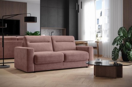 Rozkládací pohovka pro každodenní spaní
Lugano v  nadčasovém designu zaujme
svou jednoduchostí a  elegancí.