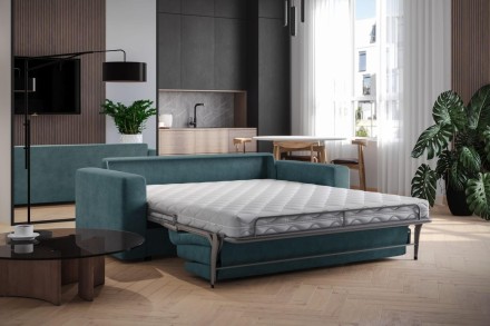 Rozkládací pohovka pro každodenní spaní
Lugano v  nadčasovém designu zaujme
svou jednoduchostí a  elegancí.