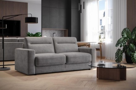 Rozkládací pohovka pro každodenní spaní
Lugano v  nadčasovém designu zaujme
svou jednoduchostí a  elegancí.