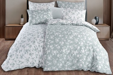 Povlečení Minty je příjemné na dotek, skvěle odvádí vlhkost, téměř se nemačká.