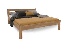 Celomasivní postel z buku nebo dubu